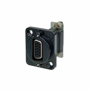 Neutrik Adaptateur SUB-D SUB-D femelle 15 pôles - SUB-D femelle 15 pôles NADB15FF-B 1 pc(s)