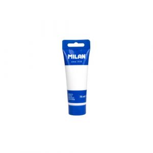 MILAN Tube 75 ml peinture acrylique blanche