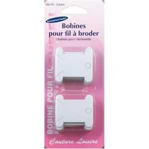 Support carton pour fils à broder les 50 cartes bobine mercerie