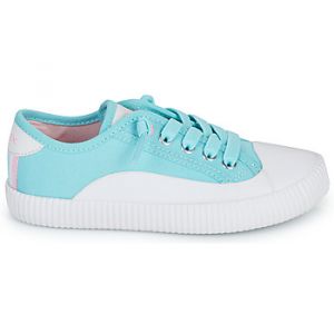 Geox Baskets basses enfant J TIPPESTE GIRL Bleu - Taille 28,29,30,31,32,33,34,35