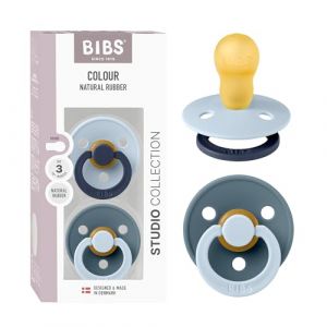 Bibs Sucettes Fusion Rondes Latex 2-Pack Mix Taille 1