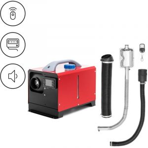 MSW Chauffage d'appoint voiture - 12 v - 8 kW - réservoir 4,5 l Chauffage autonome Chauffage auxiliaire voiture