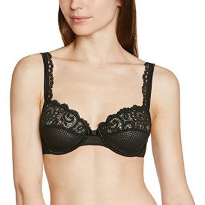 Image de Maison Lejaby GABY Soutien-gorge à armature Femme, per pack, Noir (Noir 04), 95D (Taille Fabricant:95D)