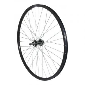 Ultime Bike Roue vtt 27 5 p2r disc arriere alu noire double paroi moy 36rayons alu 6trous roue libre 8 7 6v