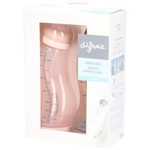 Difrax Biberons Anti-Colique 250ml S-Bottle &ndash; Lot de 2 Biberons 0M+