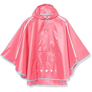 Image de Playshoes Poncho de pluie pliable rose taille junior L