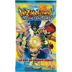 Asmodée Carte à collectionner Inazuma Eleven - Booster : Le défi de l'équipe ultime