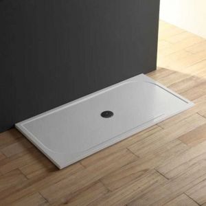 Kiamami Valentina Plateau De Douche 70X160 En Marbre Recomposé Ultra Mince / Klio