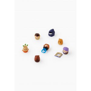 Pack de 6 figurines Squish-a-long Harry Potter Series 1