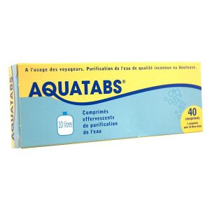 Image de Aquatabs 40 comprimés effervescents