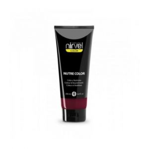 Image de Nirvel NUTRE COLOR Rouge grenat 200mL Masque de cheveux professionnel