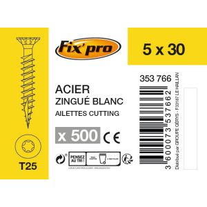 Image de Fix'Pro Vis ag.fttf tx+ 5,0x30 /500