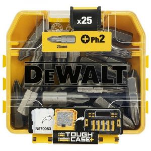 Image de Dewalt Coffret embouts de vissage PH2 25 mm EXTREME - 25 pièces