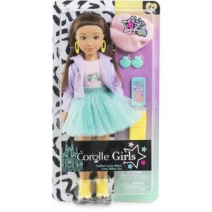 Corolle Poupée Mannequin Luna Fashion Week Paris 28 cm 4 accessoires Senteur vanille