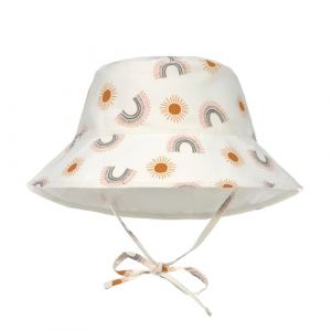 Lässig Chapeau solaire UV Regnbogen blanc - Taille 43-45 cm