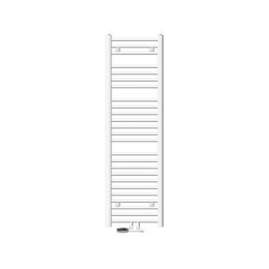 Radiateur de salle de bain Sahara 400 x 1500 mm blanc droit + raccord central