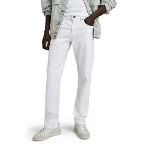 Image de G-Star Raw Homme Mosa Straight Jeans, Blanc (paper white gd D23692-D552-G547), 28W / 32L