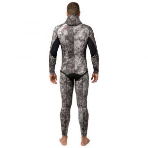 Image de Cressi Homme Apnea Complete 7 mm Freediving/Spearfishing Wetsuits Premium Soft Neoprene, Camouflage, L/4