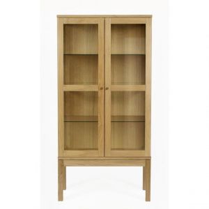 Prix Vitrine 2 Portes AbbeyWood 170cm Naturel
