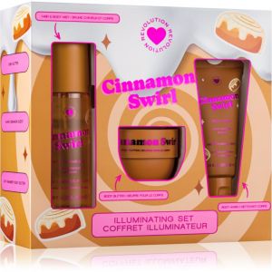I Heart Revolution Xmas 2025 Cinamon Swirl coffret presente de Natal para corpo para mulheres