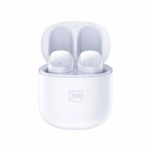 &Eacute;couteurs Bluetooth 3MK FlowBuds Blancs