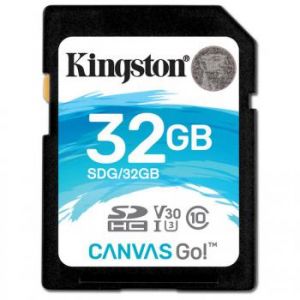 Image de Kingston Canvas Go! 32Go SDHC UHS-I Classe 10