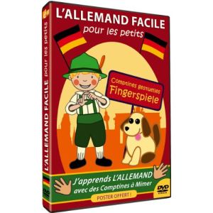 Comptines &agrave; mimer : L'Allemand facile pour les petits