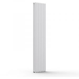 Blumfeldt Radiateur Eau Chaude Design Radiateur Vertical Eau Chaude pour Chauffage Maison Faible Conso d'Energie Silencieux Chauffage Mural 1435W