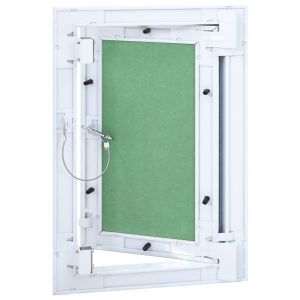 VidaXL Panneau d'accès avec cadre en alu et plaque de plâtre 200x300 mm