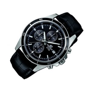 Casio EFR-526L - Montre pour homme avec bracelet en cuir Edifice