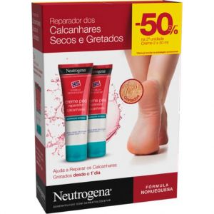 Neutrogena Creme de Pés Calcanhares Gretados 2x50ml