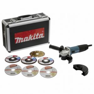 Image de Makita Meuleuse électrique Ø diamètre 125mm 720W (coffret alu) GA5030RSP6