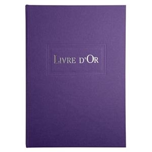 Exacompta Livre D'or Classique En Violet