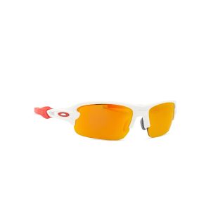 Oakley Lunettes enfant flak xxs matte white prizm ruby ref oj9008 0958