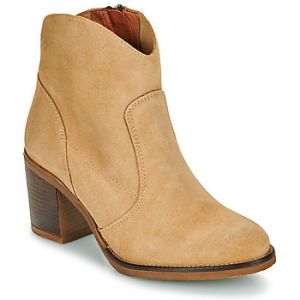Yokono Bottines ORNE-005-SERRAJE-BEIG Beige - Taille 36,37,38,39