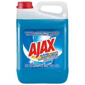 Image de Ajax Nettoyant vitre triple action sans parfum - Bidon 5 L