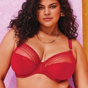 Soutien-gorge emboitant rouge