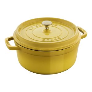 Staub Cocotte en fonte 24 cm, Rond(e), Citron