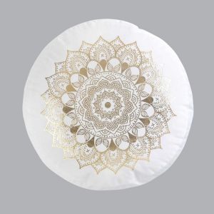 Image de Coussin rond Nebulis Blanc