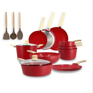 Menastyl Set 13 pièces de cuisson aluminium - compatible induction