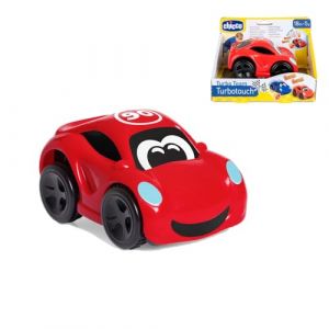 Chicco Turbo Touch Voiture de Course, Voiture Jouet pour Enfants, avec Sons Réalistes, Effet Vibrant, Jusqu'à 8 mètres de Distance, Voiture de Sport, Couleur Rouge, Voitures pour Enfants, 2 Ans+