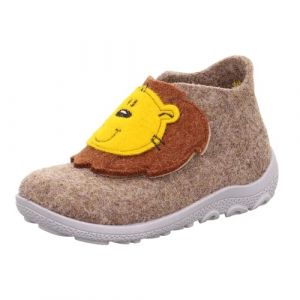 Superfit Happy Octi Chausson, Beige Gris 4000, 25 EU Large