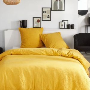 Today Parure de lit gaze de coton unie 220x240 cm
