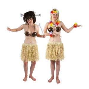 Ruedelafete Jupe raphia 40 cm, beige