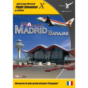 Image de Mega Airport Madrid-Barajas X - Add-on pour Flight Simulator X-Flight et Simulator 2004 [PC]