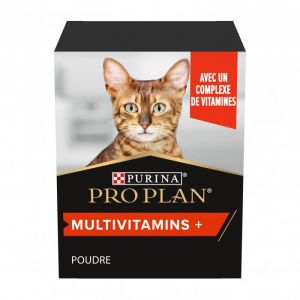 Purina Multi Vitamins+ en poudre - Aliment complémentaire pour chat