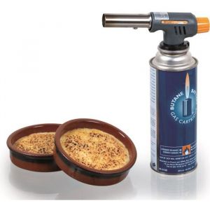 Image de Visiodirect Cartouche professionnelle de gaz 400 ml pour Chalumeau pro cuisine.