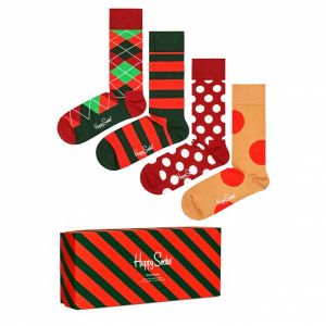 Happy socks Holiday Classics Coffret cadeau Chaussettes 4 paires XHCG09-4300