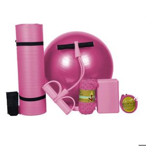 Kit Yoga 5en1 Yoga fit Rose
