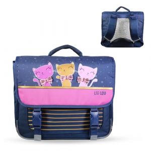 BAGTROTTER Cartable 38 cm Lili Lou X Phileas Bleu